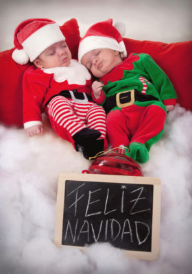 sesión fotografía navidad